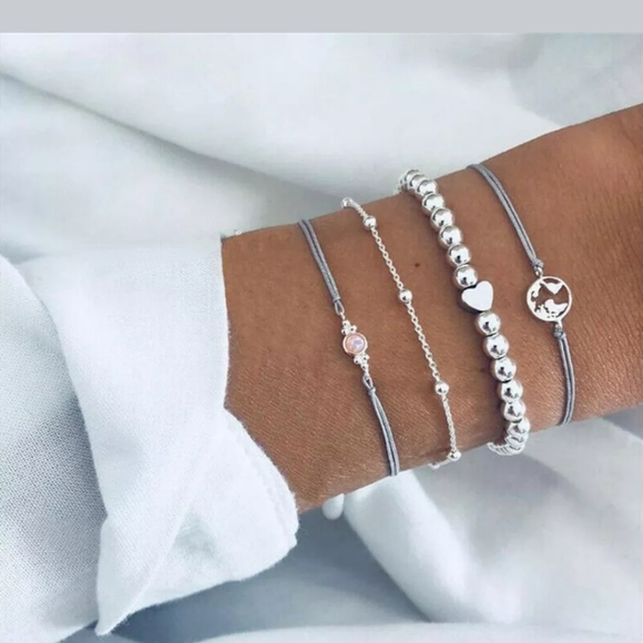 Ask any and all questions before purchase Jewelry - Bracelet Set/ 4 Boho style